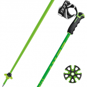 Leki Detect S, yellowgreen-woodgreen-white