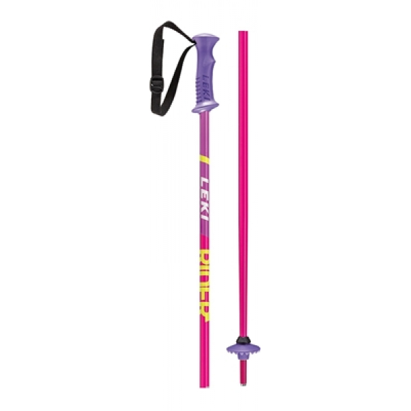 LEKI RIDER DĚTSKÉ,RHODAMINERED-PURPLE-LIME,20/21